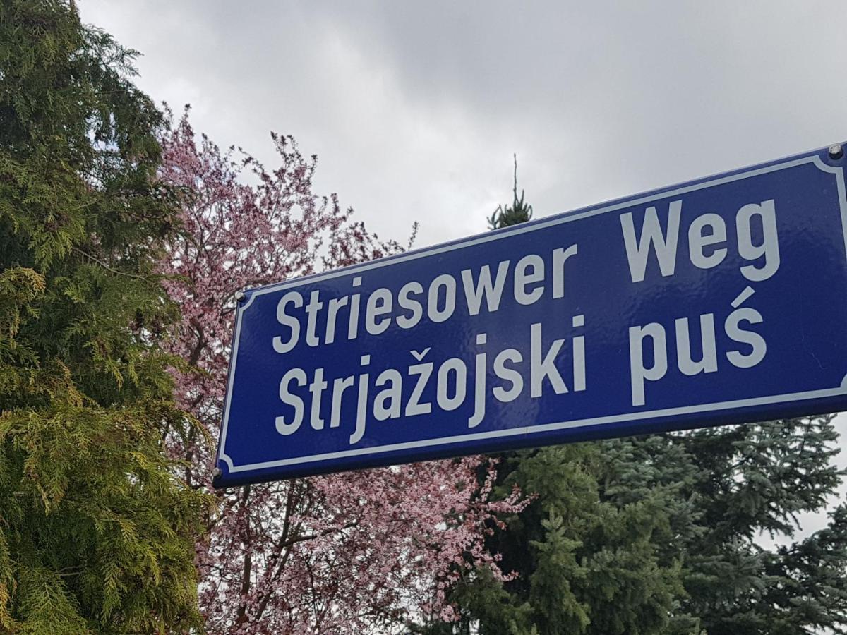 2 Raum Gartenwohnung Am Spreewaldradweg In Cottbus Bagian luar foto